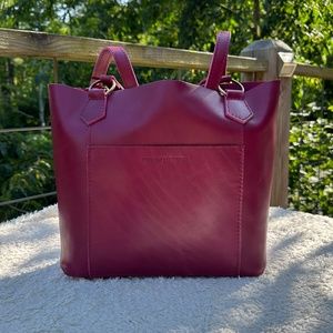 Boysenberry - Portland Leather Goods Market Tote
